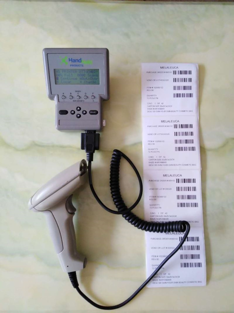 打印出口外箱標簽，流水號標簽，A級條形碼